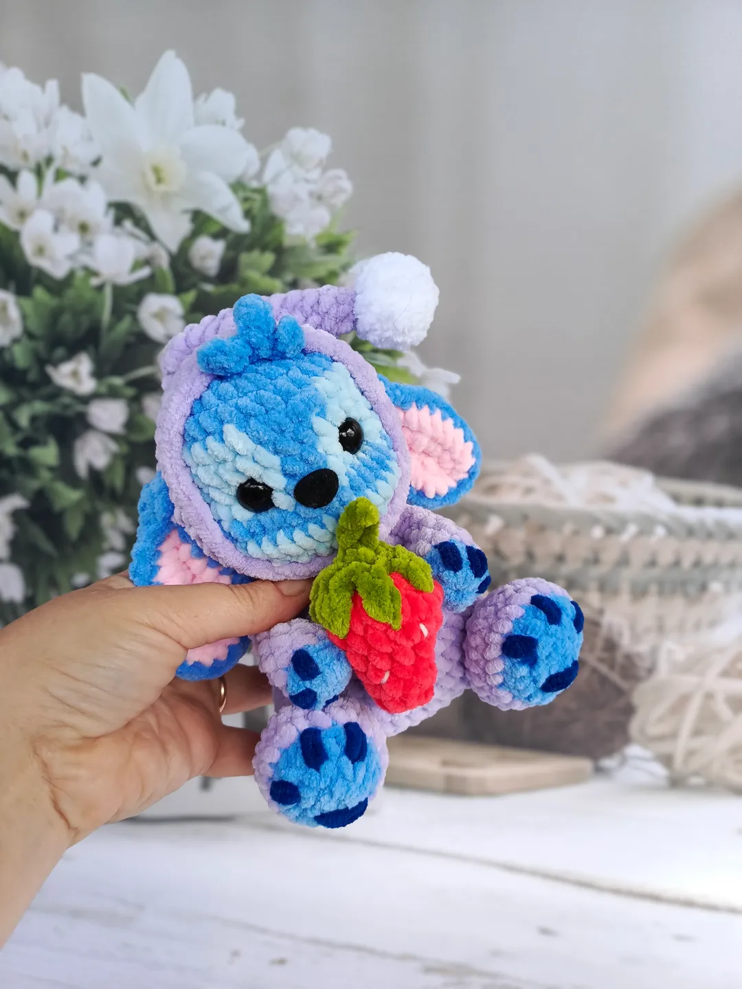 Crochet Stitch Labubu Pattern, PDF, English only, Crochet Stitch