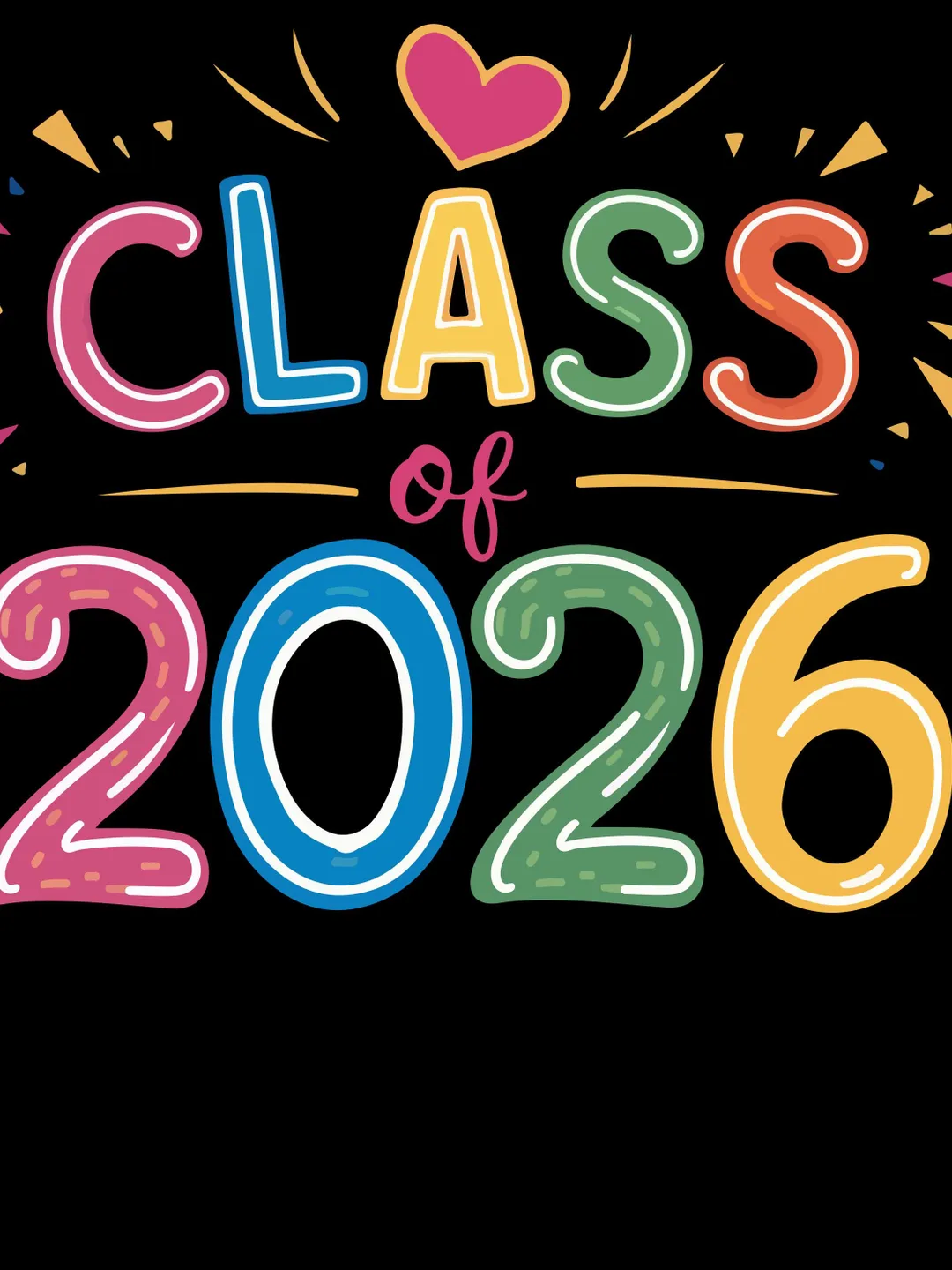 Class of 2026 Clipart – PNG | JPG | PDFFiles Graduation Cap Design for ...