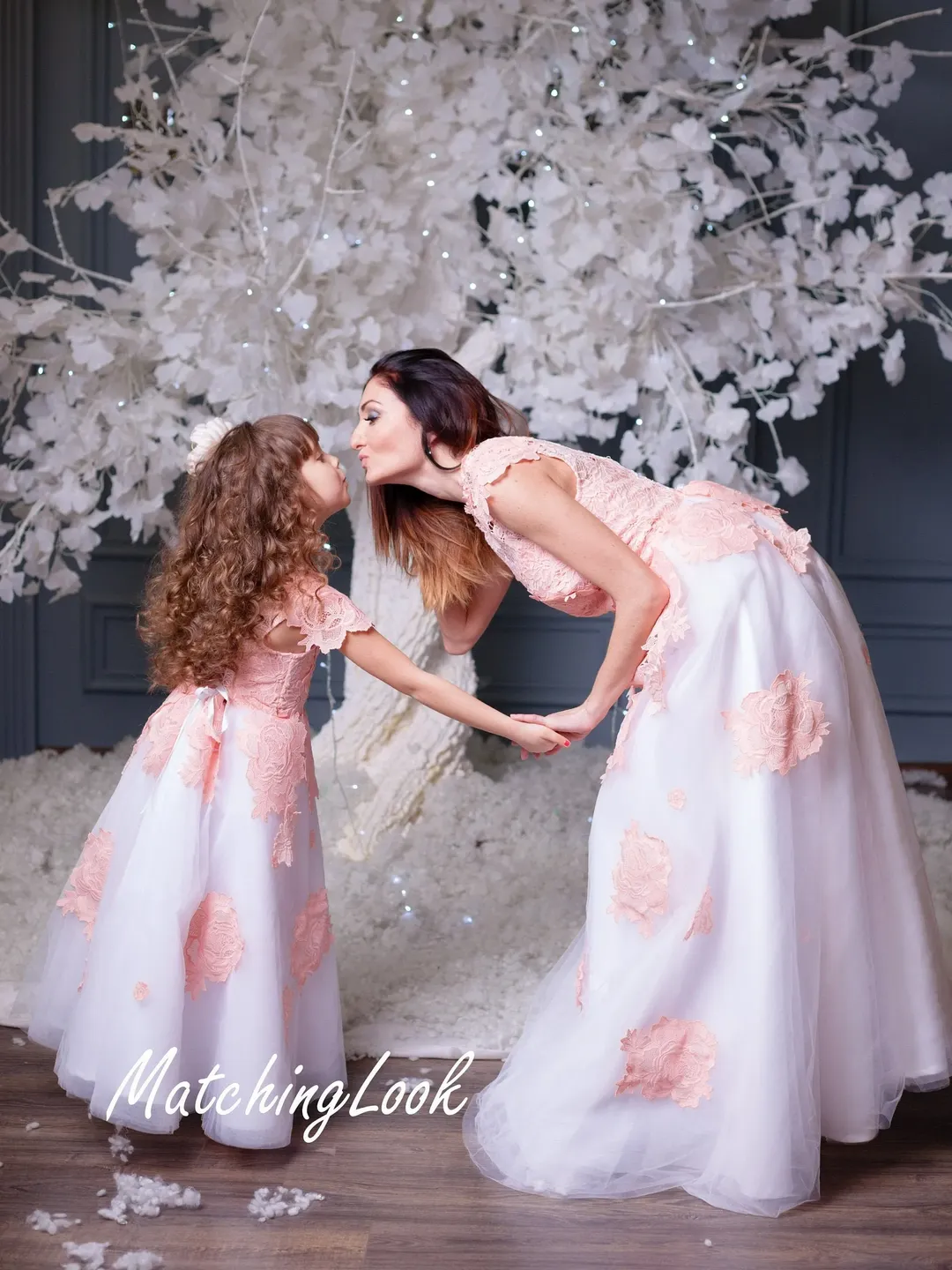Mommy and Me Dress For Photoshoot, Mother Daughter Matching Dress, Mommy and Me Wedding Dress