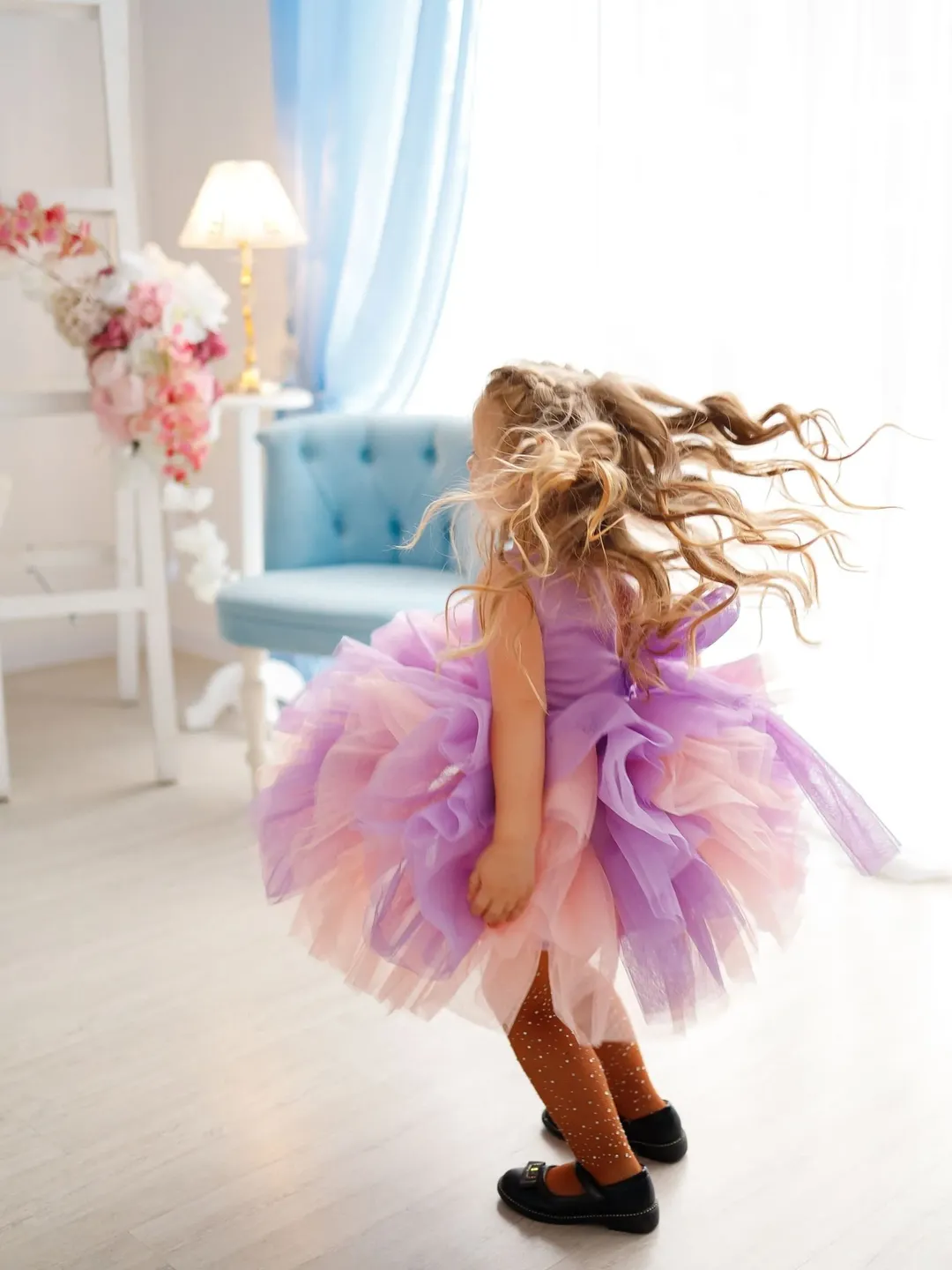 fitted lace wedding dress Lily Shell Tutu Dress