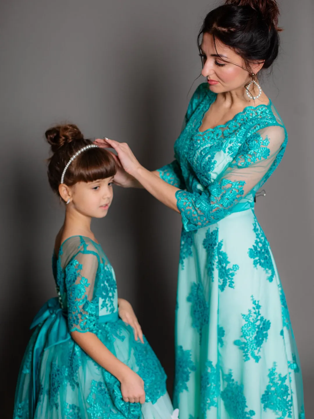 slim fit dress slacks Mother Daughter Dress, Polka Dot Blush Dress, Matching Mommy and Me Dress, Photoshoot Gown Dress, Off Shoulder Gown, Tulle Formal Gown 6 / 12-18 main image 0