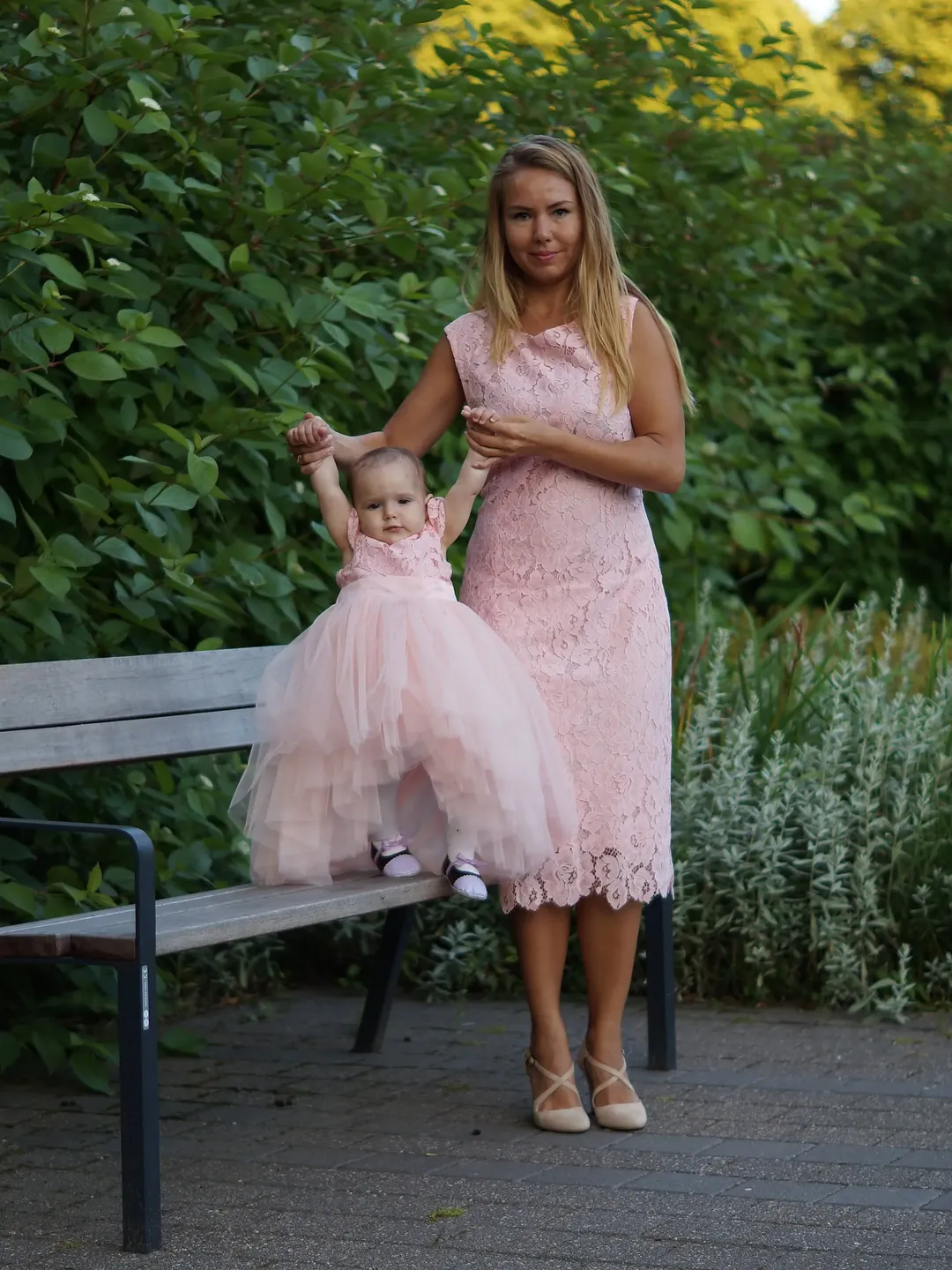 birthday dress mom and daughter Shop Pink Matching Mother Daughter Outfits, 1st Birthday Dress, Blush Lace Dress, Photoshoot Dress, Photo Props Gown, Mommy And Me Dress -