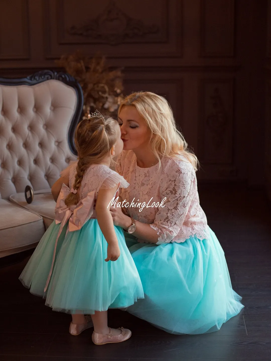 Mommy And Me Dress, Matching Mother Daughter Dress, Matching Girl Dress, Matching Tutu Dress, Matching Tulle Dress, Matching Wedding Guest