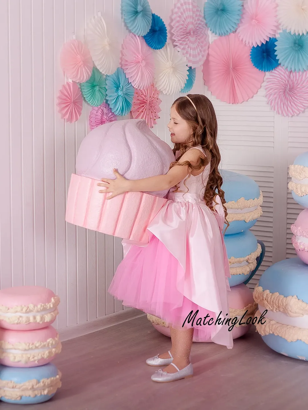 First Birthday Dress for Girl, Flower Girl Dress, Dress For Baby Girl, Pink Dress, Tulle Tutu Dress, Toddler Girl Gown, Party Dress For Girl