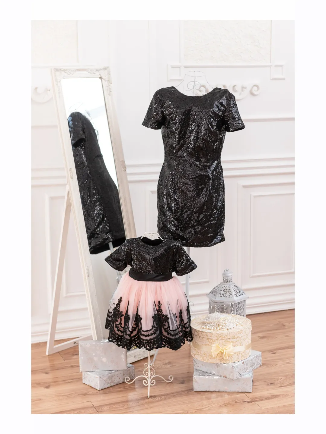Sparkling Sequin Dresses, Mother Daughter Matching Dress, Mommy and Me Dress, Photo Shoot Dress, 1st Birthday Dress, Special Occasion Dress