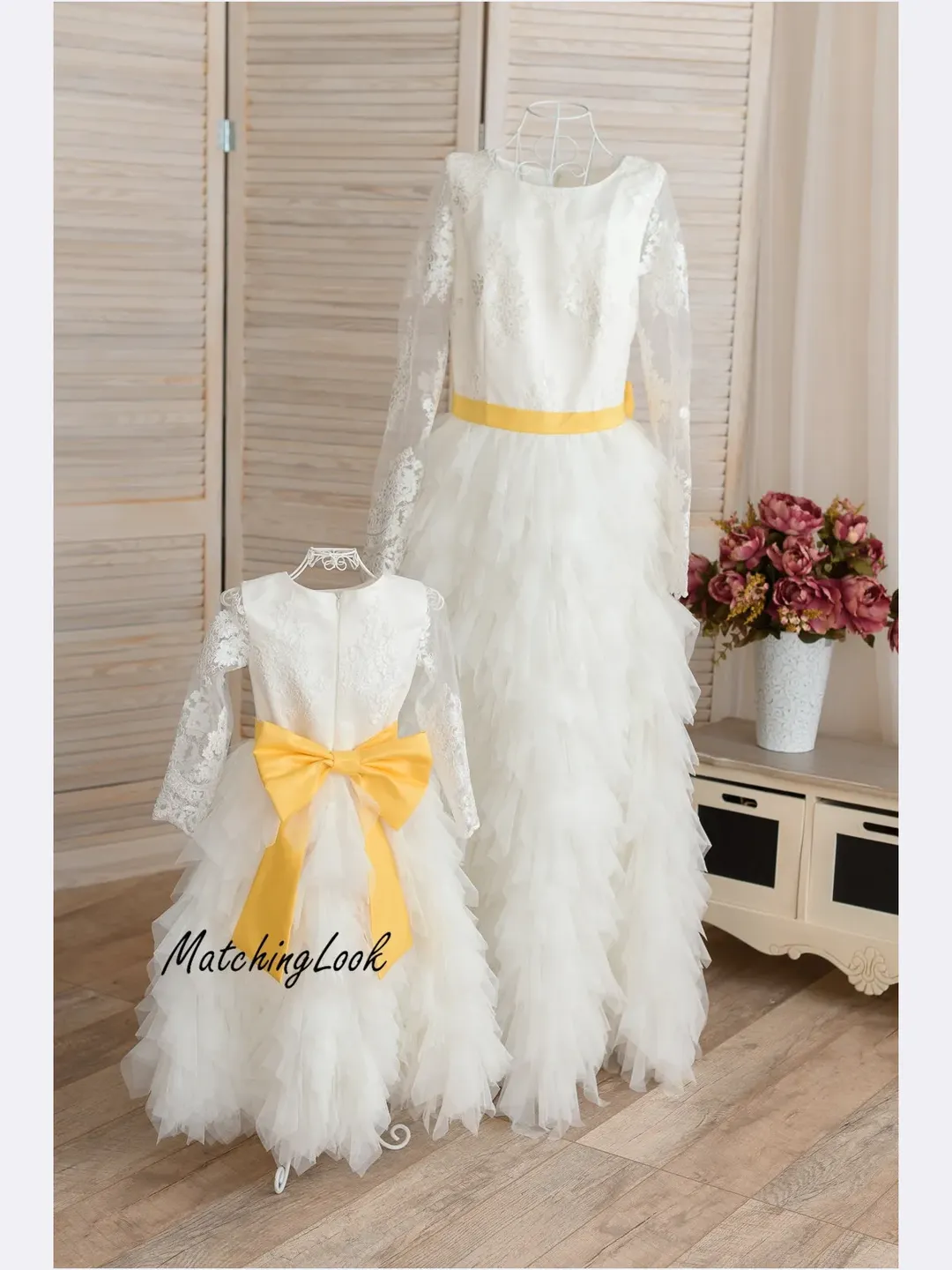 Mother Daughter Matching Dress, Off White Dress, Lace Christening Gown, Baptism Dress, Mommy And Me Dress, Tutu Dress,Special Occasion Dress Mother Daughter Matching Dress, Off White Dress, Lace Christening Gown, Baptism Dress, Mommy And Me Dress, Tutu Dress,Special Occasion Dress