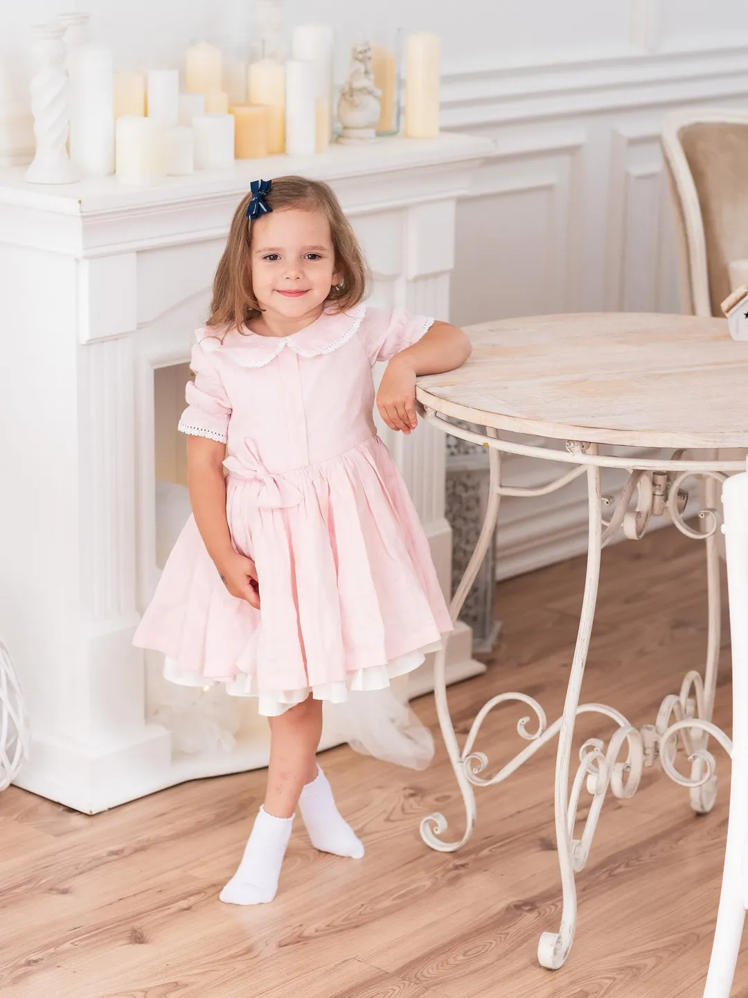 toddler girl linen dress Pink Linen Dress, Girl Linen Dress, Linen Collar Dress, Baby Tutu Dress,  Linen Clothing, Linen Birthday Dress, Pink Toddler Vintage Style