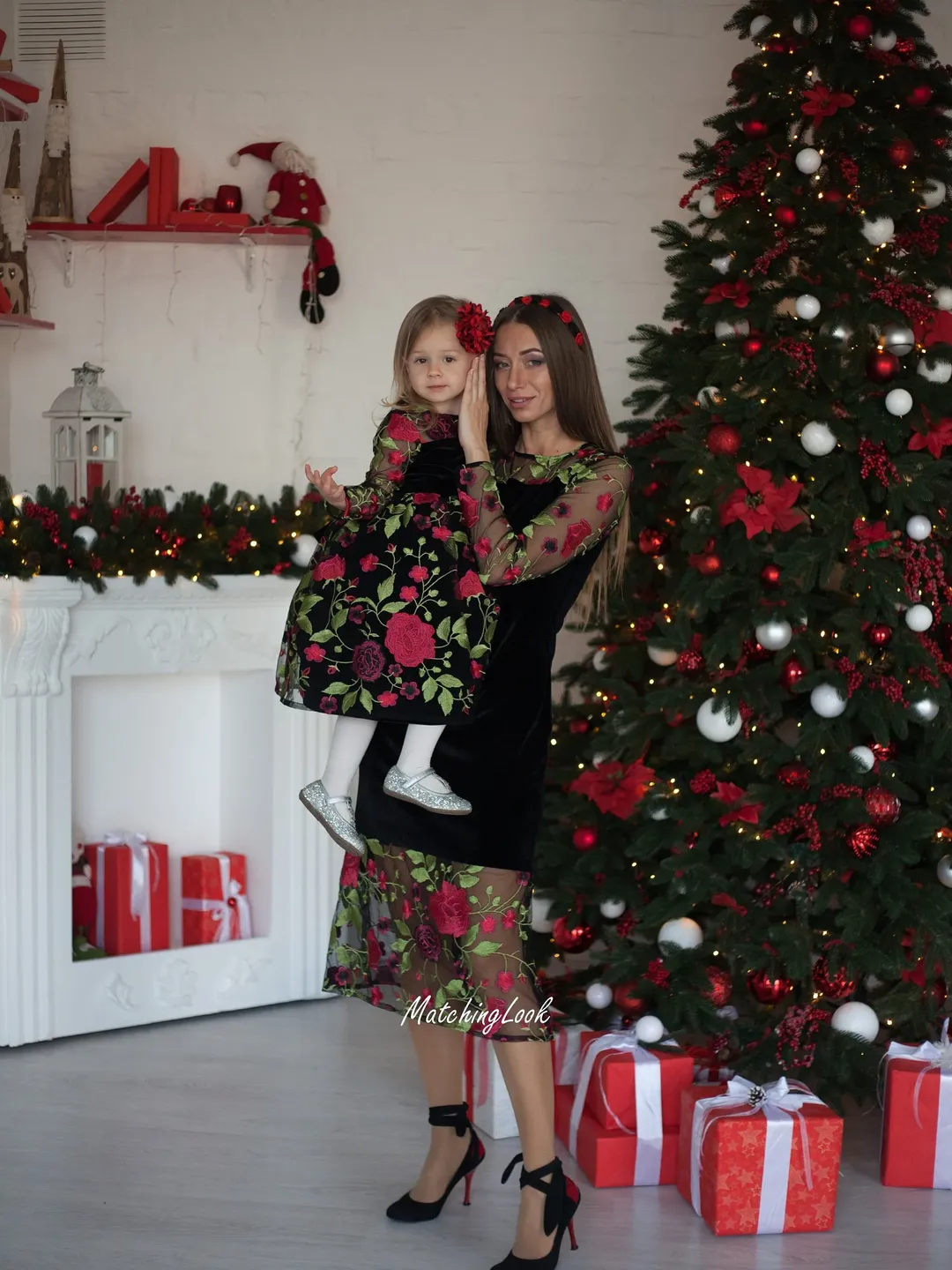 festive xmas dress Santa Xmas Women's Cosplay Costume / Fashion Party Dress with Hat and Belt for Dress Up