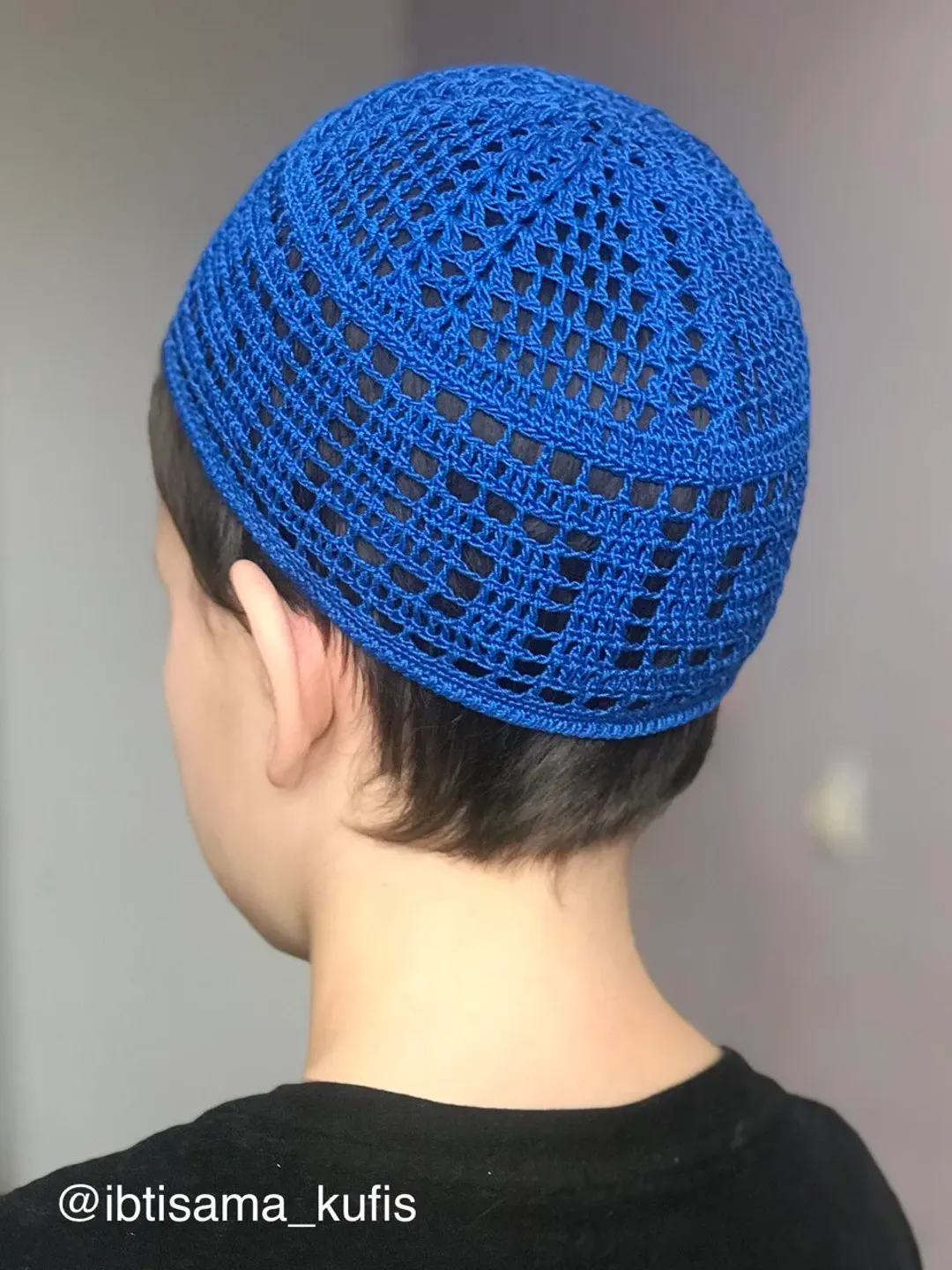 Mens summer headwear skull cap hat PDF pattern