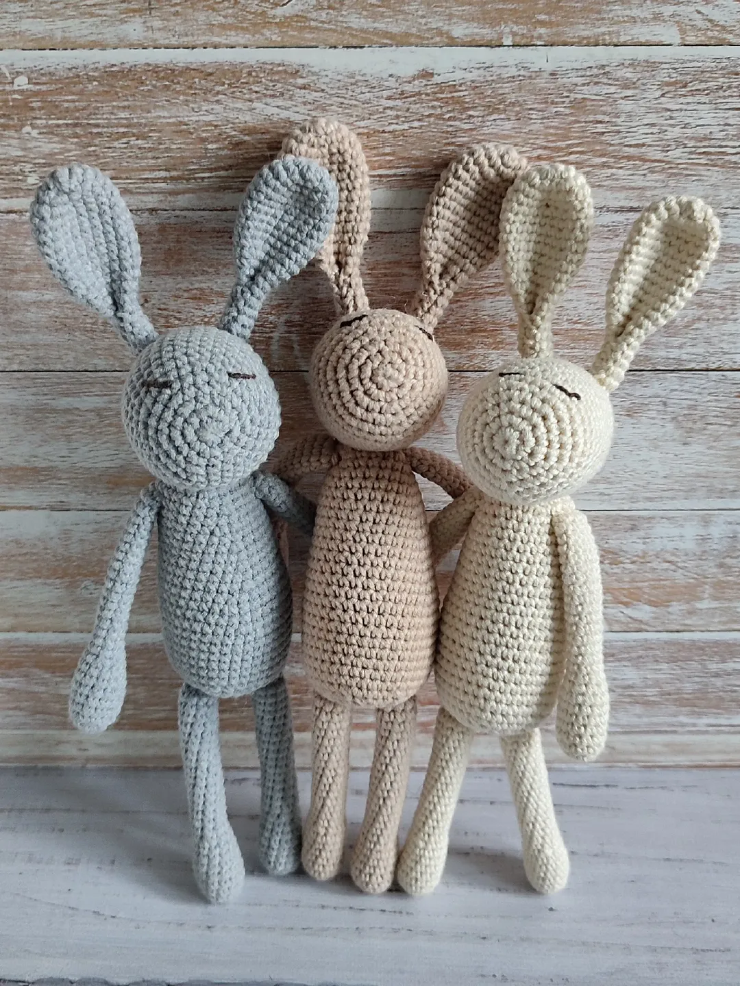 Soft toy knitted Bunny