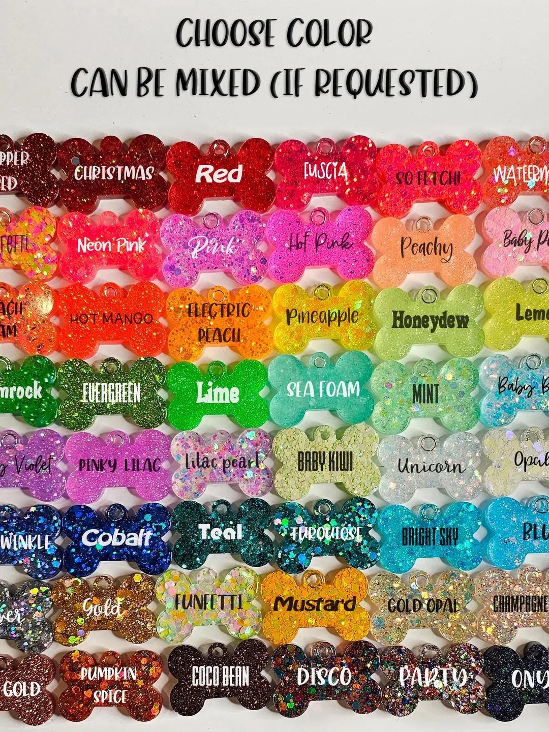 All The Glitters Pet Tag PT 2