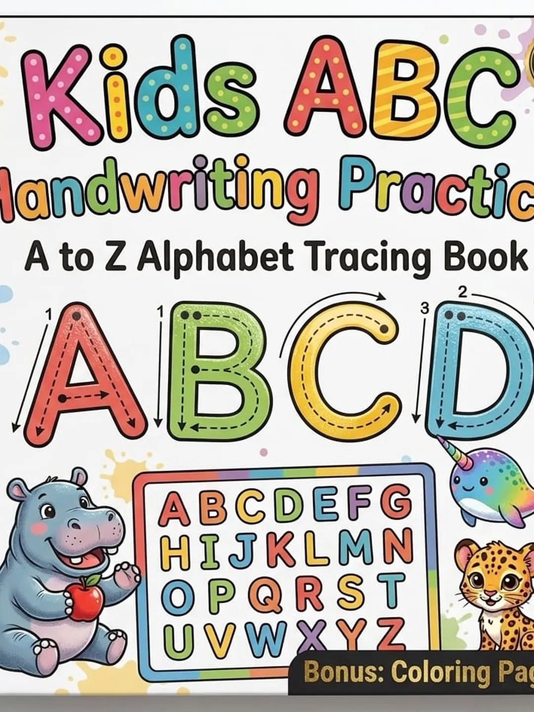 Kids A to Z Hand writing book