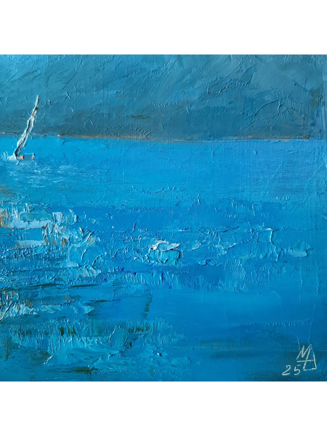 Rocky Coast Painting 9x9