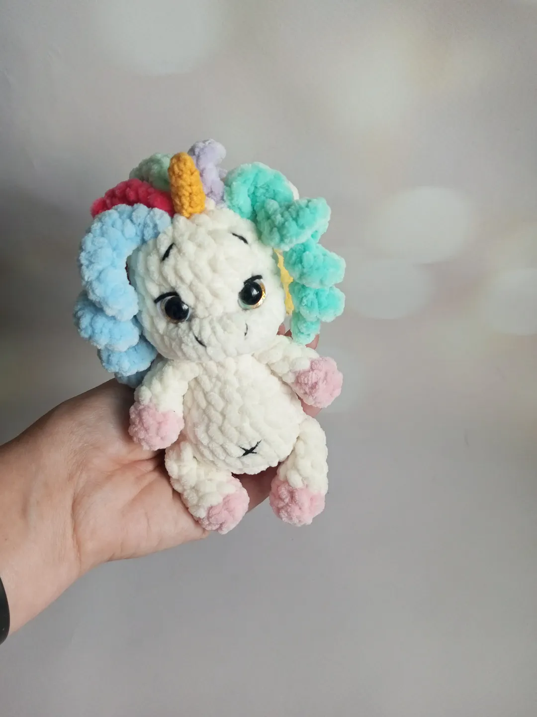 Crochet pattern Unicorn toy Amigurumi pattern PDF tutorial