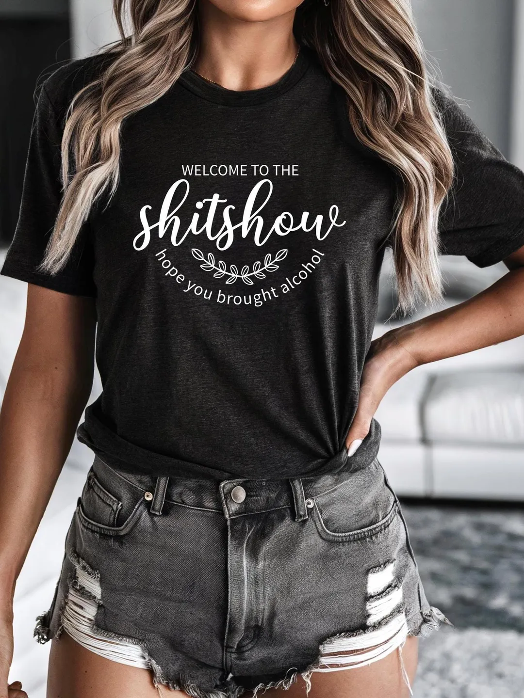 Welcome to the Shitshow T-Shirt: Funny Drinking Tee