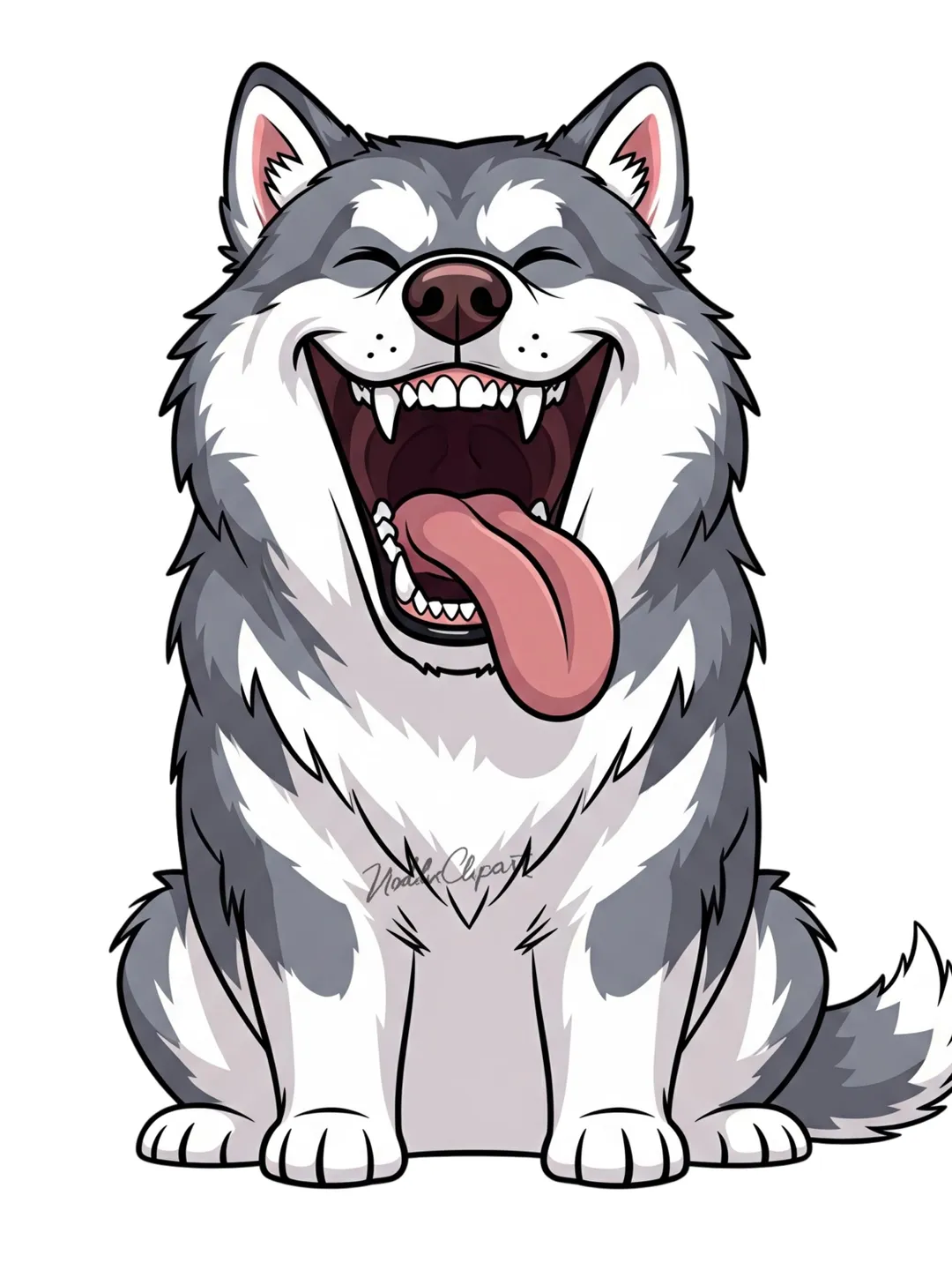 Funny Dog Clipart Bundle - 65 Derpy Dog PNGs, Silly Puppy Faces ...