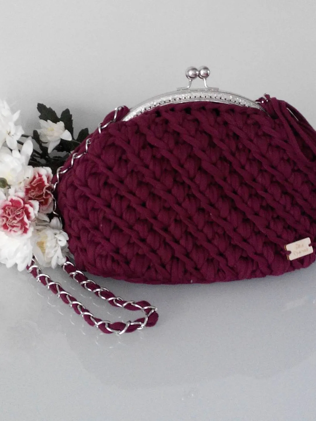 Crochet handbag
