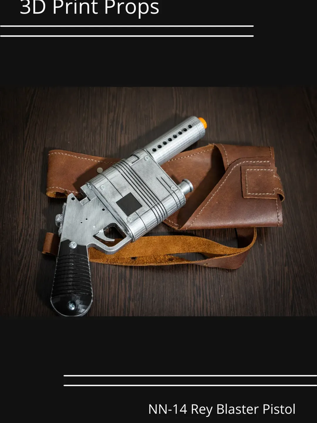 Rey Blaster Pistol | NN14 Rey Gun | Star Wars Replica NN-14 | Star Wars: The Force Awakens Cosplay