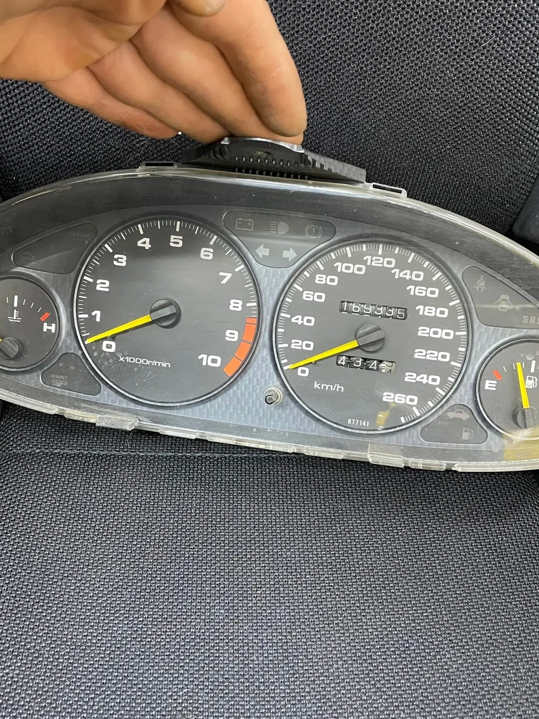 Genuine ITR gauge cluster LHD EDM m/t 280 DC2 Type-R for Honda Integra ...