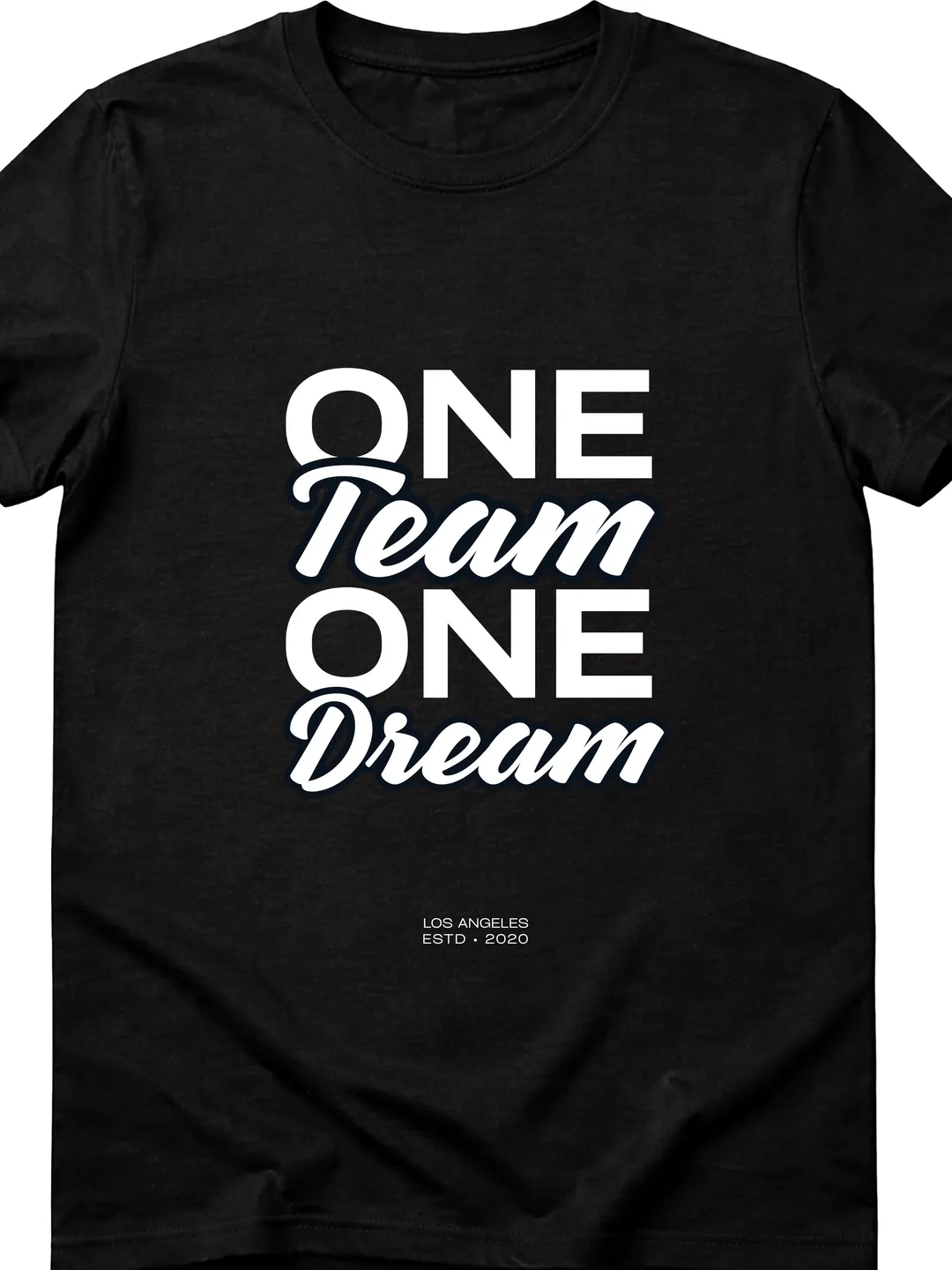 T-Shirt Design Black and White Bold Typography Quotes T-Shirt | Motivational Graphic Tee