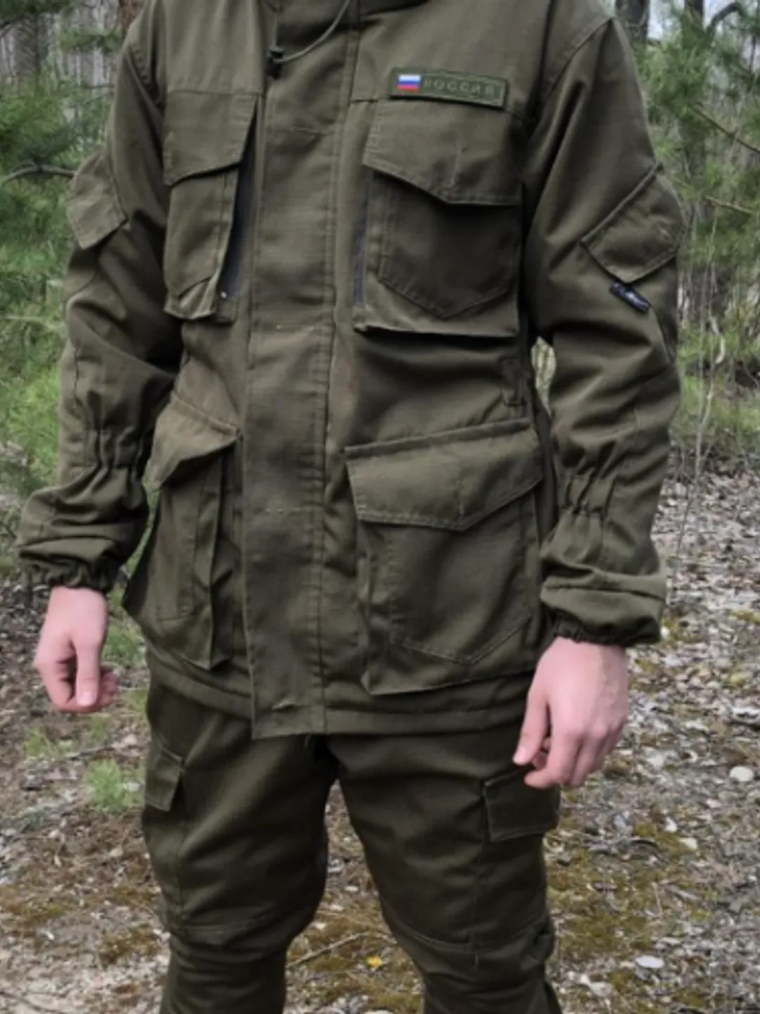 Army Surplus Airsoft Spetsnaz WWII Suit Gorka 8 Olive Fleece