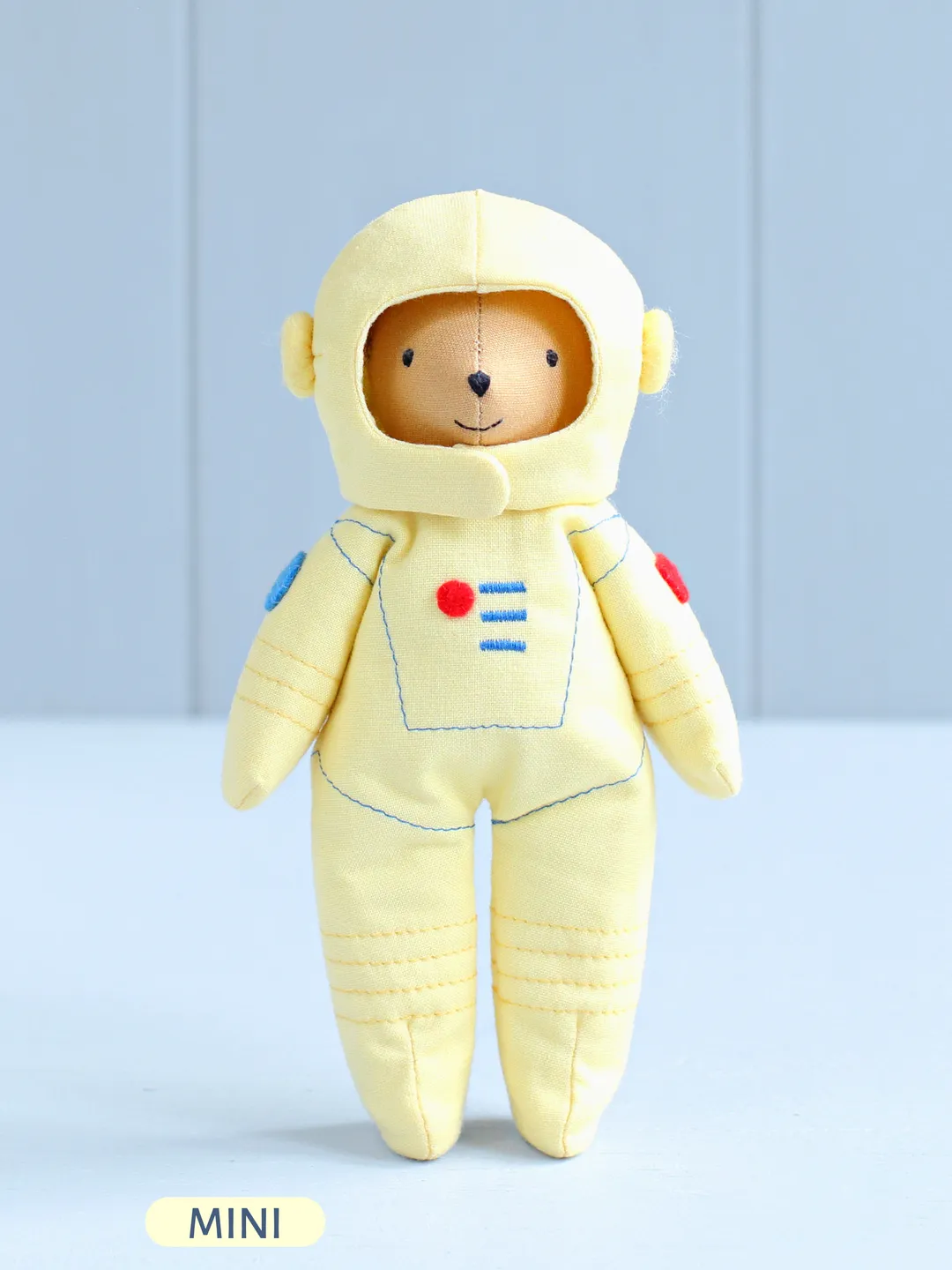 PDF Mini Astronaut Bear Stuffed Animal Sewing Pattern