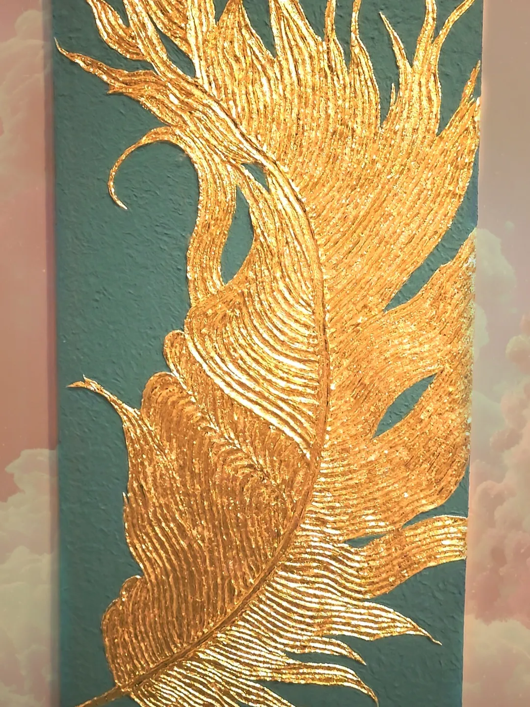 Painting Golden Feather