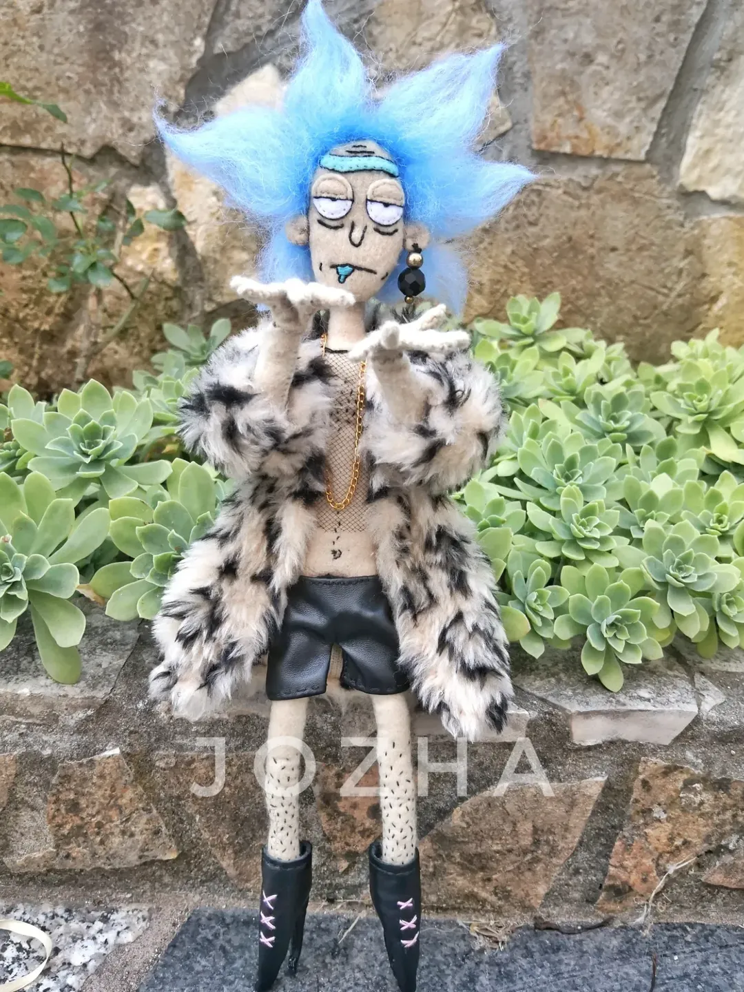 Rick Sanchez inspired doll | Whore toy | Fuck doll | Rick and Morty |  Prostitute doll | Adult plushies | Collectible doll handmade