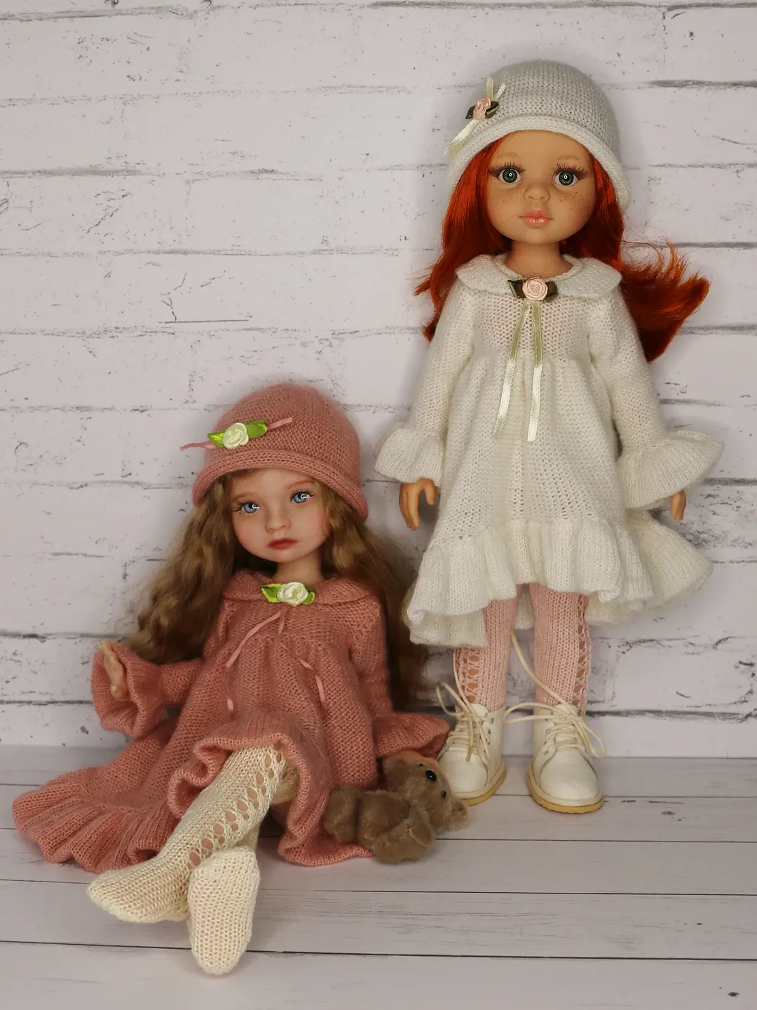 Knitted dress for Paola Reina