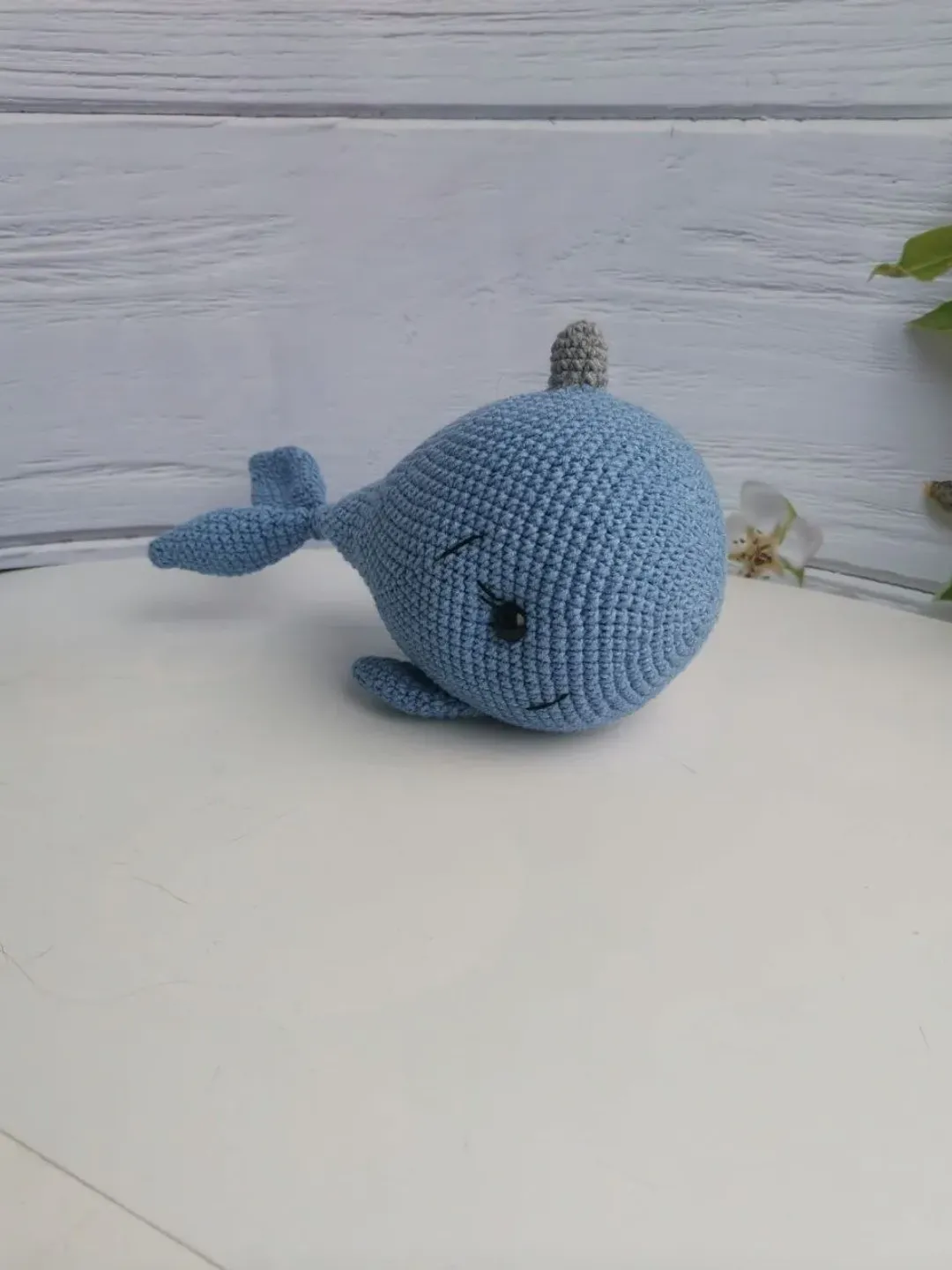 Crochet pattern whale