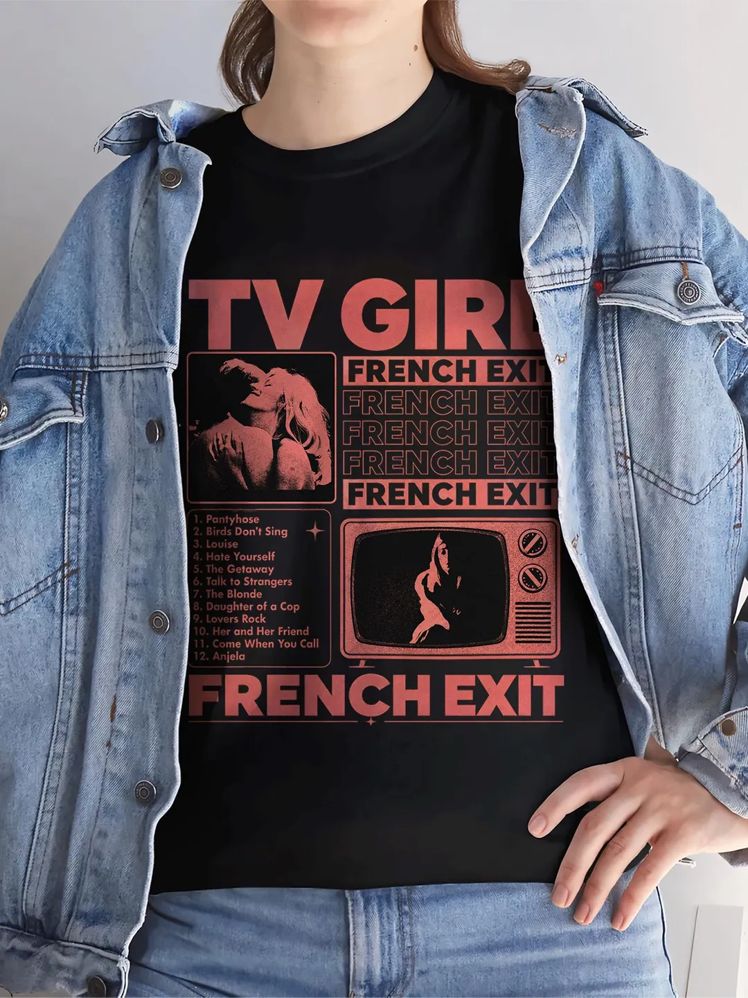 TV Girl French Exit Album T-Shirt – Indie Pop Band Merch Tee