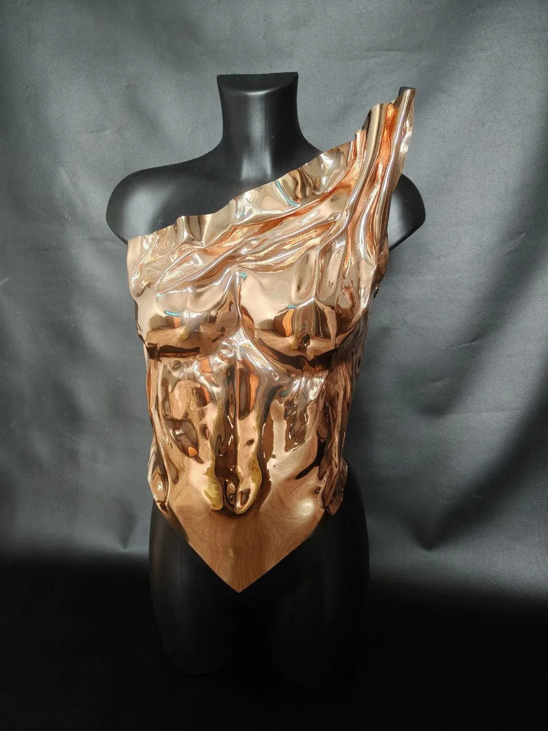 Golden corset, mirror corset, mirror armor, corset, cuirassa, women's armor, festival clothing, burning men Golden corset, mirror corset, mirror armor, corset, cuirassa, women's armor, festival clothing, burning men