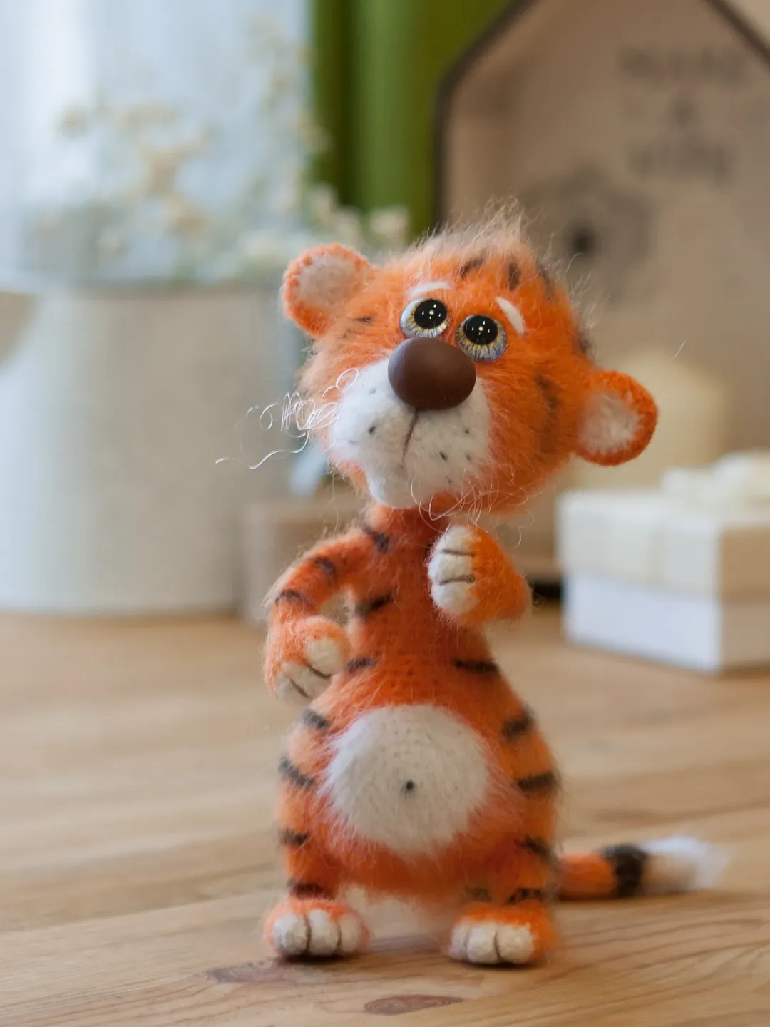 Tiger Amigurumi crochet pattern. English crochet pattern PDF