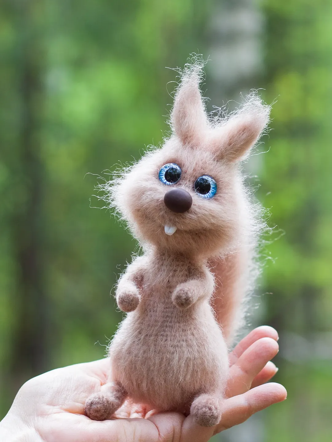 Squirrel amigurumi crochet pattern PDF in English