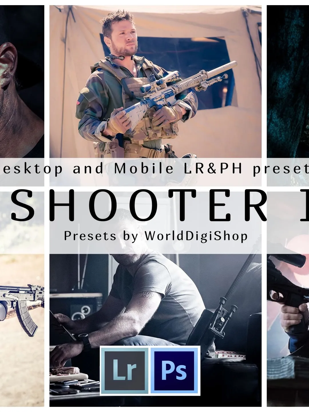 97 Shooter Lightroom Presets Exclusive Collection, Desktop Preset, Mobile Preset, Shooter Preset, Professional Presets, DNG, XMP, Lrtemplate