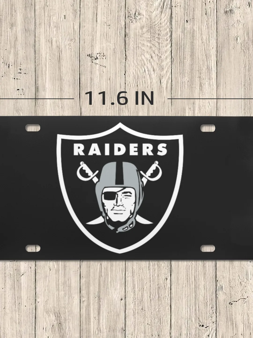 Raiders License Plate