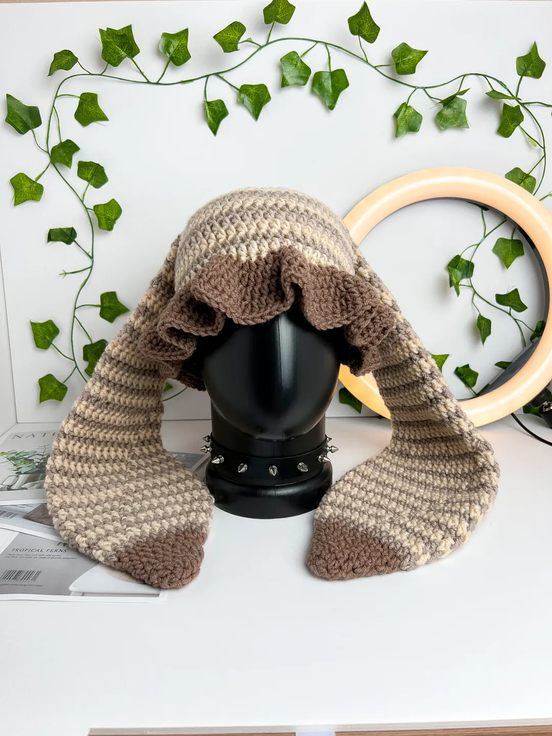 Crochet Cute Bunny Bucket Hat