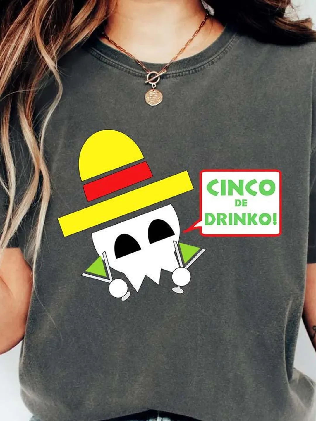 Cinco De Drinko T-Shirt: Funny Mexican Fiesta Tee