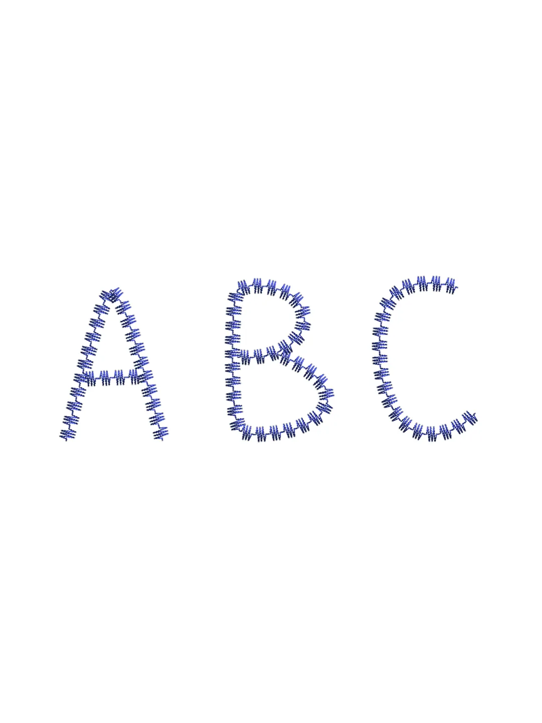 Font machine embroidery design,Script embroidery font,2 sizes Instant Download-10