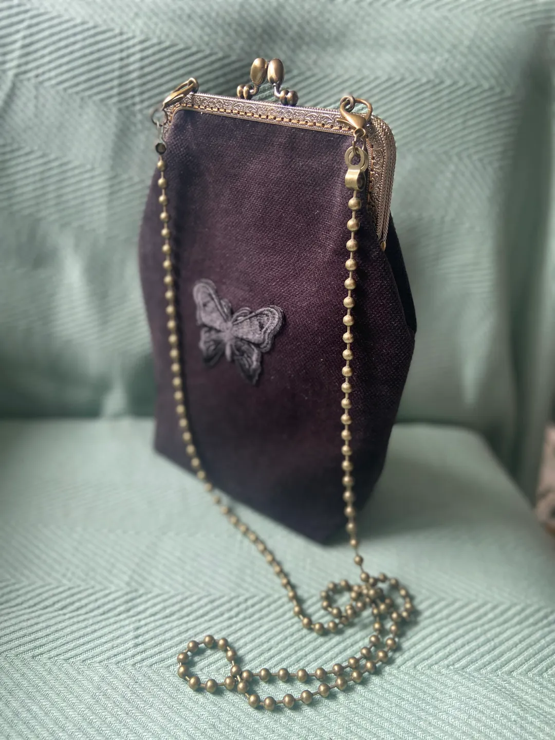 Handbag gentle butterfly