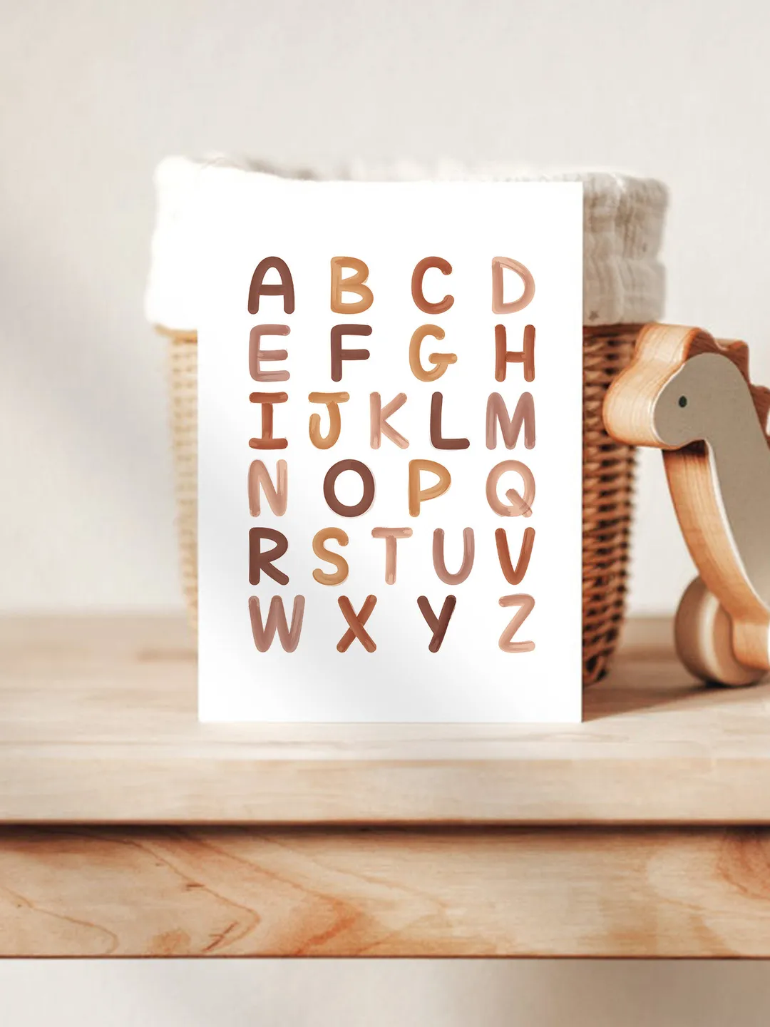 Baby Boho Wall Art Printable Baby Nursery Playroom Kids Montessori Room ...