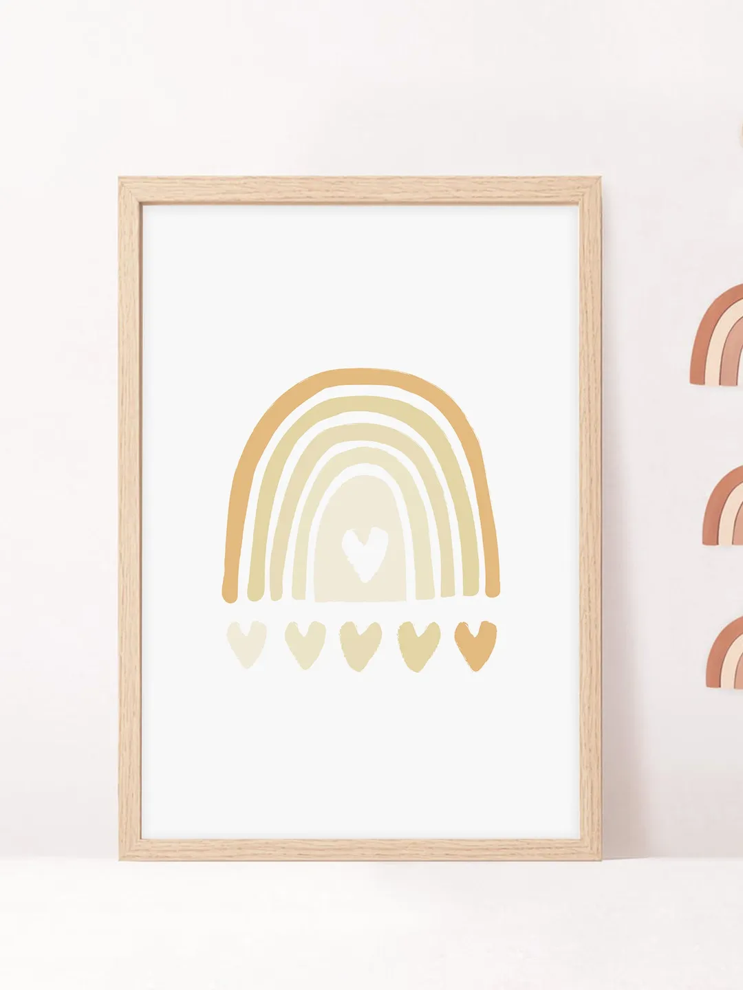 Rainbow Wall Art Prints Pastel Printable Wall Art Scandi Nursery Decor Digital Print Baby Nursery Wall Art Poster Print Abstract Art Print