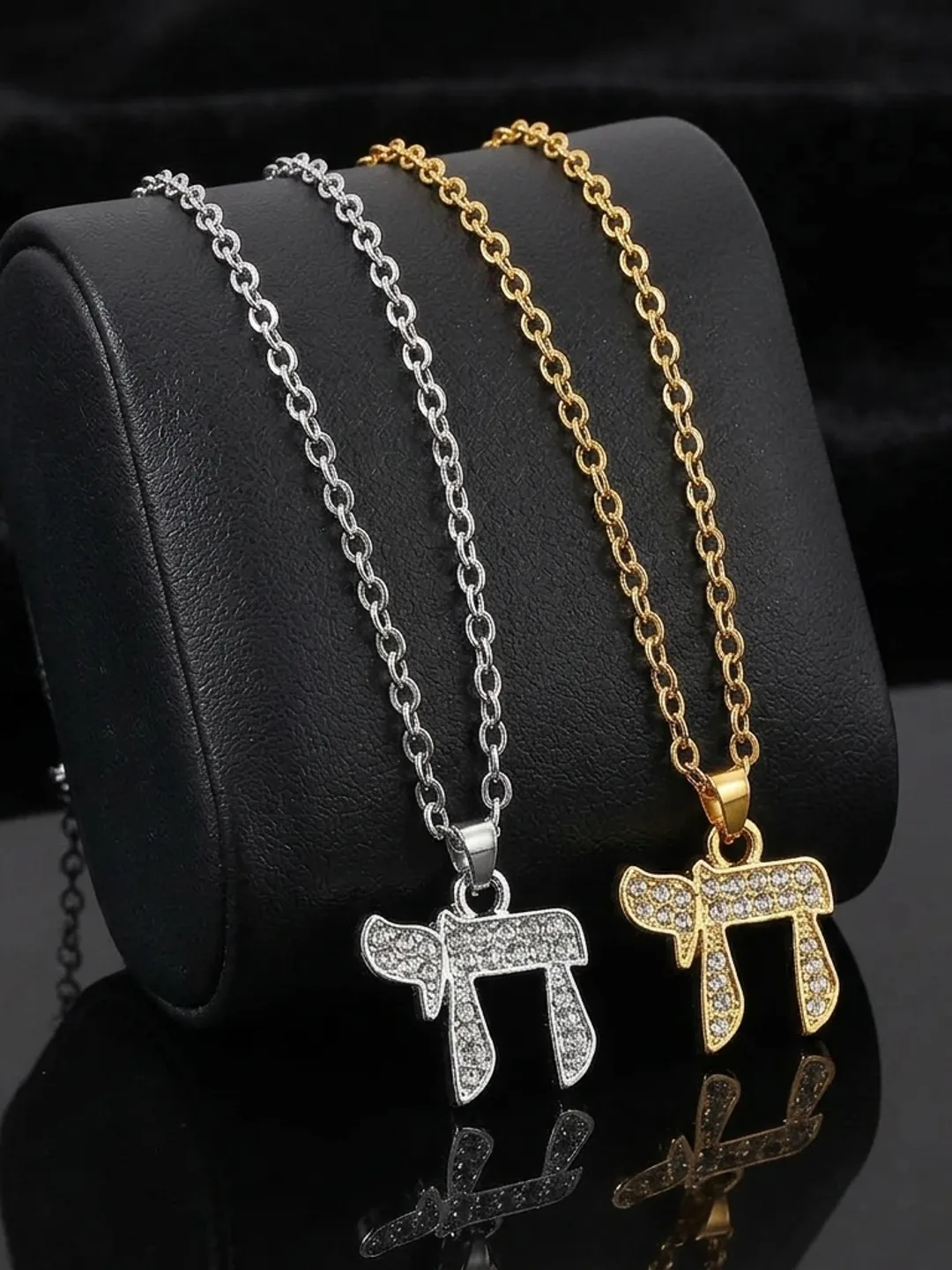 chai necklace, Tiny 14k Gold Jewish Charm Necklace, Jewish Jewelry Gift, Jewish necklace, chai necklace gold and silver, unique necklace