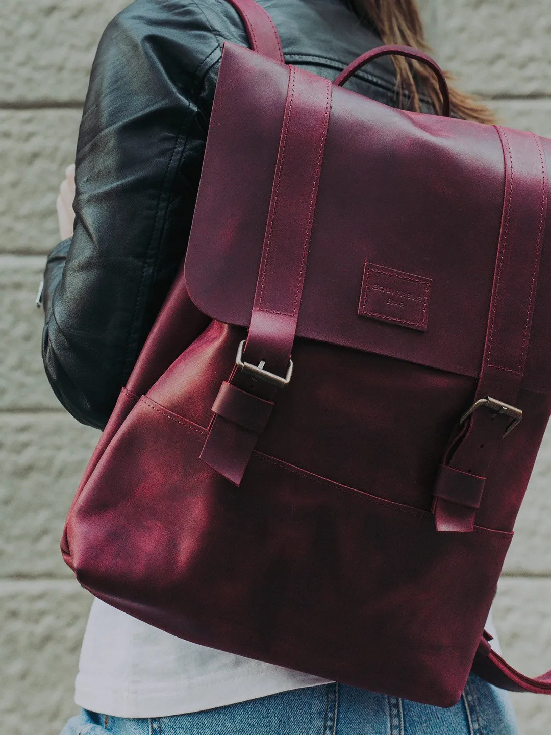 Rucksack damen, Mini backpack women, vintage backpack, minimalist backpack, Leather backpack, laptop backpack, 21st birthday gift for her