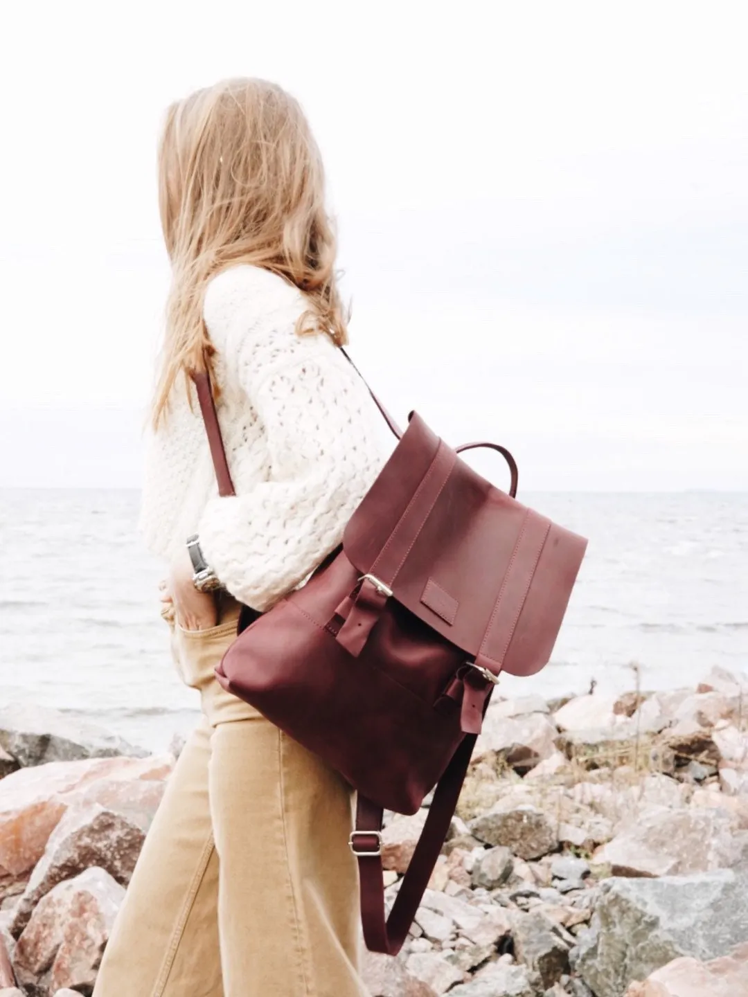 Rucksack damen, Mini backpack women, vintage backpack, minimalist backpack, Leather backpack, laptop backpack, 21st birthday gift for her