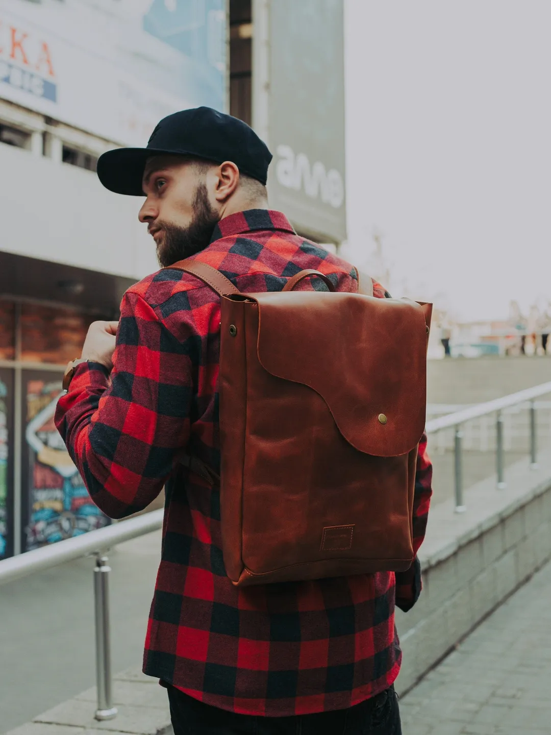 Leather Backpack men, Leather Rucksack, Laptop backpack men, Gifts for him, vintage backpack, gift for men, back to school, Travel backpack