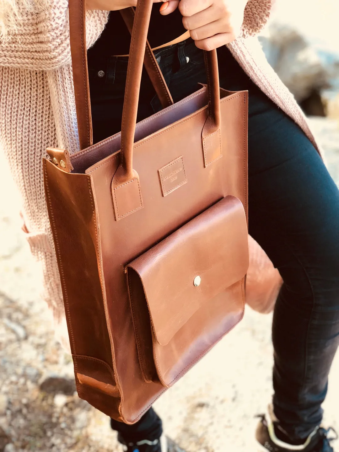 Tote bag personnalisable, Messenger bag of holding, leather laptop bag Women, Leather diaper bag, Moroccan leather bag, Tote bag noir