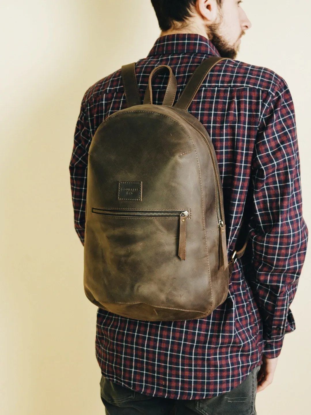 Leather backpack men, Laptop backpack, Vintage backpack men, Rucksack damen, Convertible backpack
