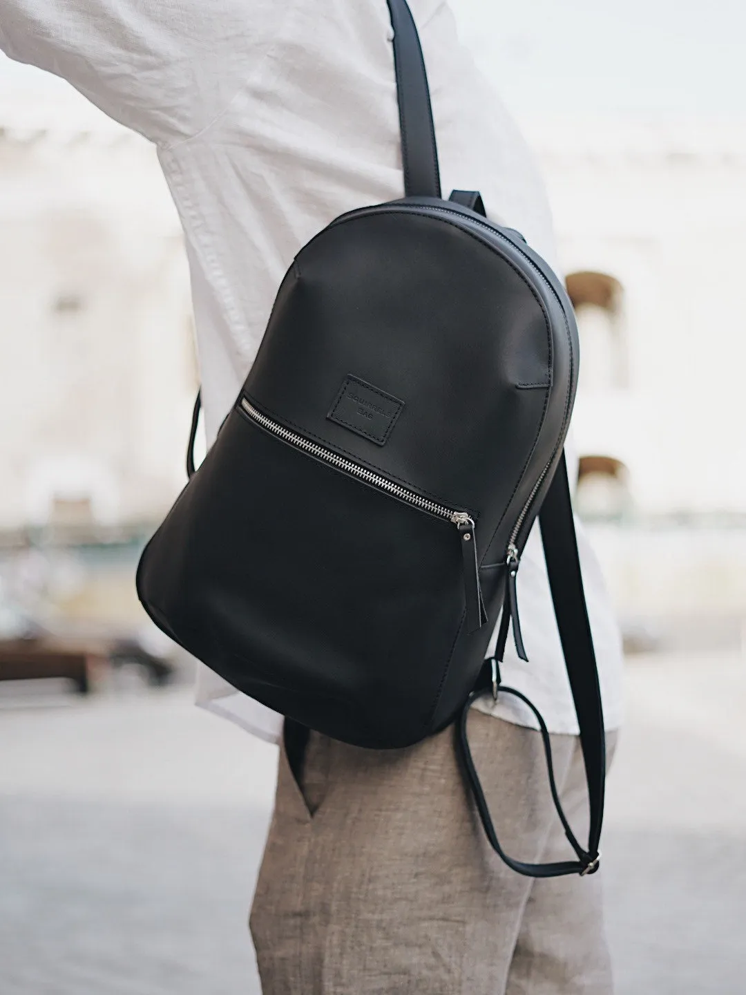 Laptop backpack, leather rucksack, Leather backpack men, Anime backpack, 50th birthday gift for men, convertible backpack, mens backpack