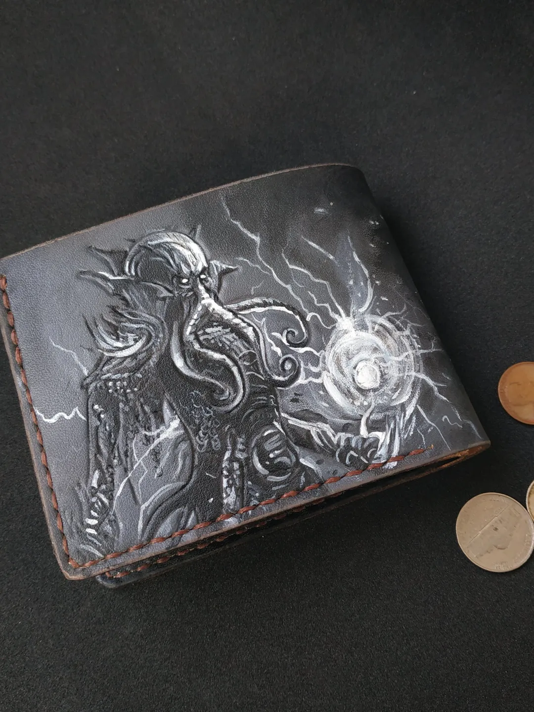 Batman & Link vs Mind Flayer Wallet, Zelda wallet, DnD wallet ...